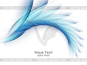 Colorful wavy background - vector clipart