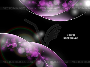 Colorful wavy backdrop - vector clipart