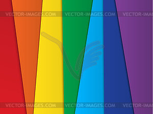 Bright abstract rainbow background - vector clip art