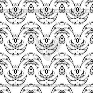 Seamless tileable background pattern - vector clip art