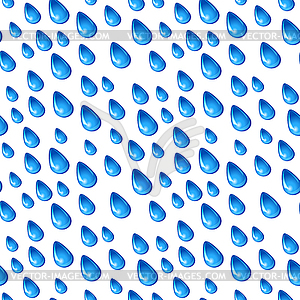 Seamless rain pattern. Stylish colorful texture - vector clipart