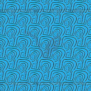 Seamless pattern. Abstract stylish background - vector image