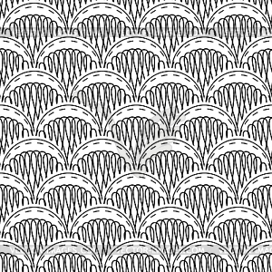 Seamless pattern. Abstract stylish background - vector clip art