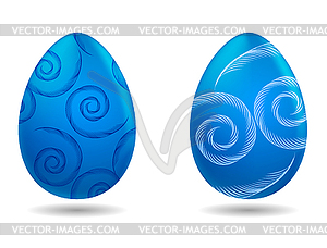 - easter eggs - vector clipart