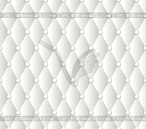 Abstract white upholstery background - vector clipart