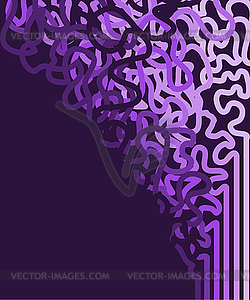 Abstract purple background - vector clipart