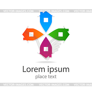 Home-logo - vector clipart