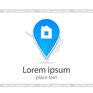 Home-logo - vector image