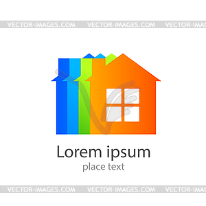 Real-estate-logo - vector clipart