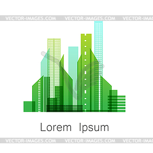 City-logo - vector clipart