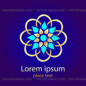Logo arab - vector image