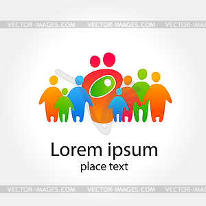 Logo family - vector clip art