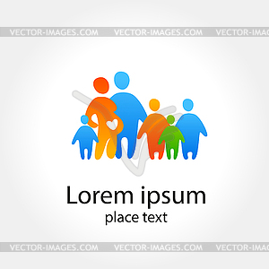 Logo family - vector image