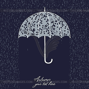 Umbrellas - vector clip art