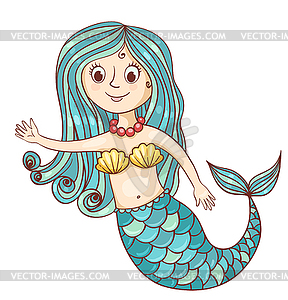 Mermaid - vector clipart