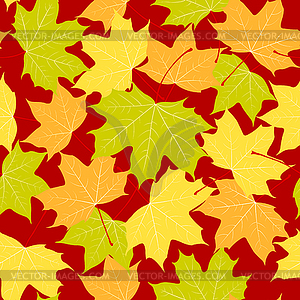 Autumn seamless pattern  - vector EPS clipart