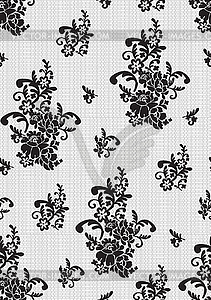 Seamless lace pattern - vector clipart