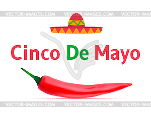 Cinco De Mayo - vector clipart / vector image