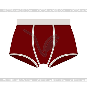 Men`s underwear - vector clipart
