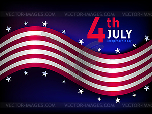 Abstract an Independence Day - vector clipart