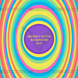 Кинопленка из цветов радуги на фоне из клякс - иллюстрация в векторном формате