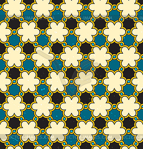 Seamless moroccan background. pattern - vector image