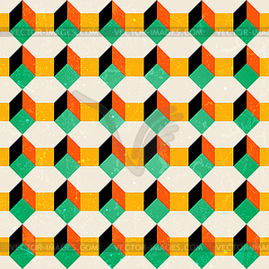 Seamless geometric pattern - vector clip art