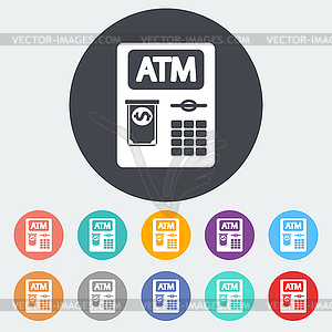 ATM icon - vector clip art