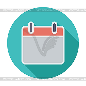 Calendar stroke icon - vector clipart