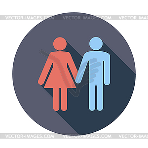 Couple sign - vector image