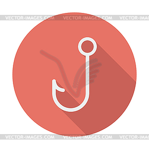 Fishhook - vector image