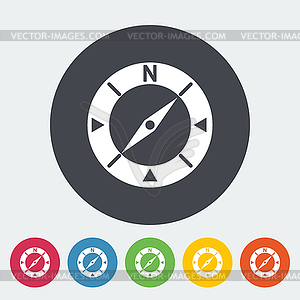 Compass icon - vector image