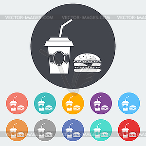 Fast food - vector image