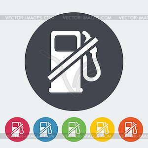 Fuel icon - vector clipart / vector image