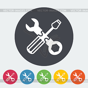 Repair icon - vector clip art