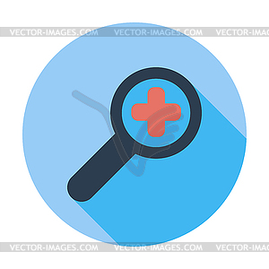 Scale single flat icon - vector clipart / vector image