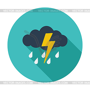 Storm icon - vector image