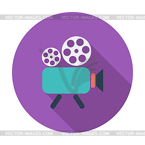 Videocamera - vector image
