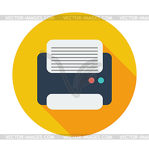 Printer icon - vector image