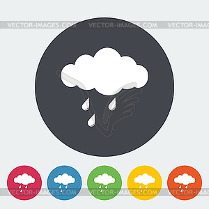 Rain icon - vector image