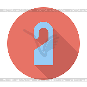 Door tag - vector clipart