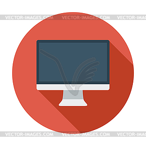 Monitor icon - vector clipart