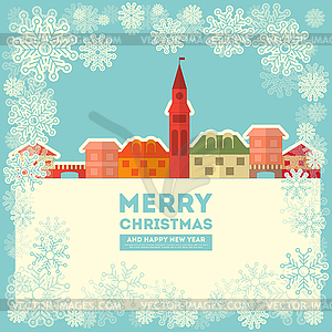 Christmas Card - vector image