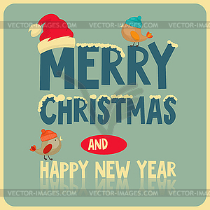 Christmas Card - vector image