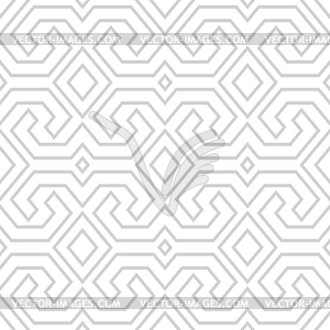 Seamless vintage Toraja tribal pattern. Ethnic - vector EPS clipart