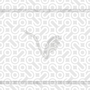 Abstract simple geometric pattern - interlaced - vector image