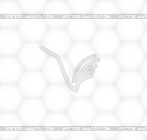 White and gray hexagonal abstract texture. graphica - vector clip art