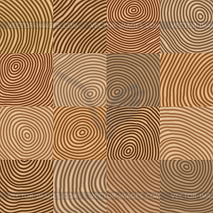 Abstract simple geometric wooden like pattern - - vector image