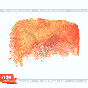 Colored watercolor blotch. . Watercolor desig - vector clip art