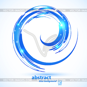Blue abstract background. eps10.  - vector clip art